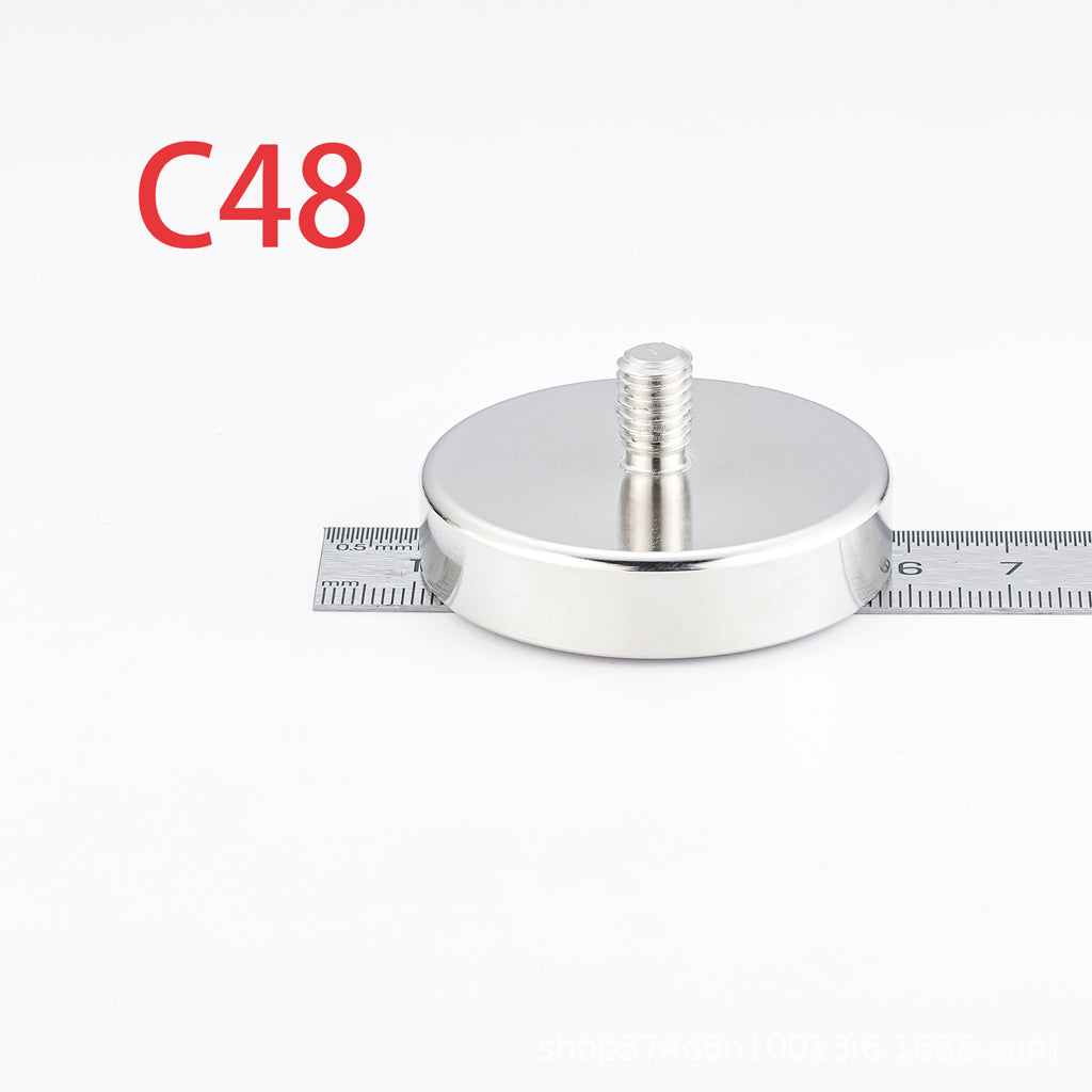 Leistungsstarke Neodym-Topfmagnete mit versenkter Bohrung