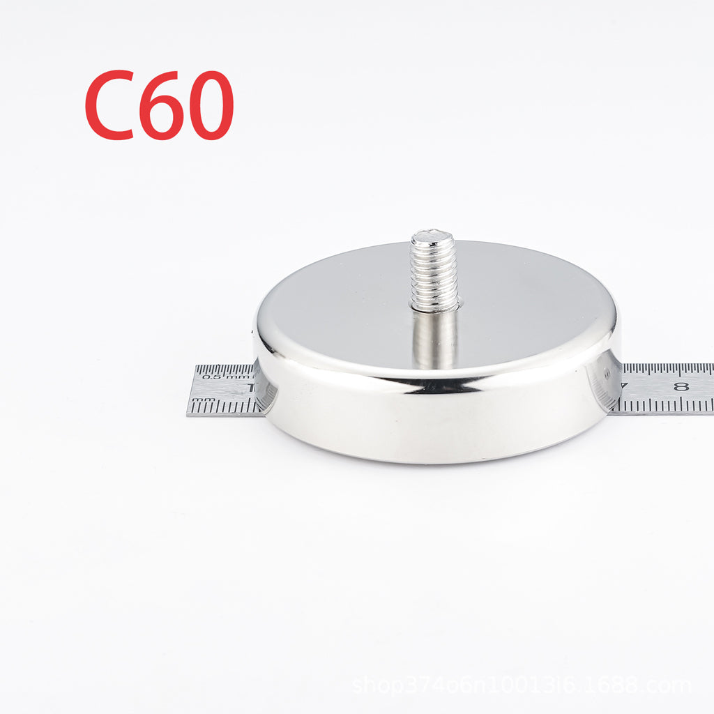 Leistungsstarke Neodym-Topfmagnete mit versenkter Bohrung