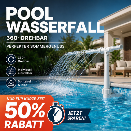 🔥🔥 Beliebt & zum halben Preis! 💧🌊 Solar-Wasserfall-Brunnen – erzeugt Brunnen-, Wasserfall- und Sprühnebeleffekte 🏖️✨