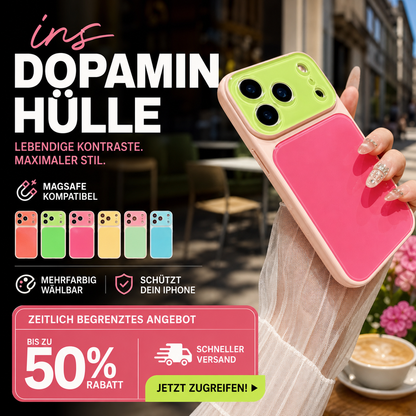 📱🌈 Dopamin-Acryl-Hülle | Kontrastfarben & Magnetladung 🎁 50 % RABATT