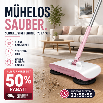 📢📢50 % Rabatt!! ⏰🧹 Smart-Roboterstaubsauger mit Wisch- & Kehrfunktion