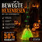 🧙 Nur für kurze Zeit: 55 % Rabatt! 🥳 Animierter Hexenbesen als Halloween-Dekoration mit Licht und Sound